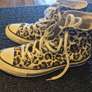 Cheetah Print Converse